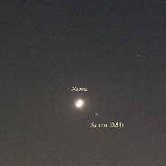 <font class="tempImageTitleThumbText">Double Conjunction Mars-Antares And Moon-</font><br>Shiraishi<br>Sep 28 10:08am<br>Kumagaya-shi, Saitama, Japan