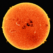 <font class="tempImageTitleThumbText">Sun In H Alpha </font><br>Siegfried Trattnig<br>Oct 9 3:38pm<br>Vienna, Austria