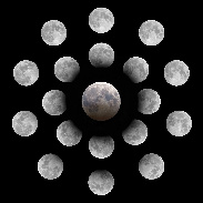 <font class="tempImageTitleThumbText">Sequence Of The Partial Lunar Eclipse</font><br>Soumyadeep Mukherjee<br>Oct 29 1:56pm<br>Kolkata, India
