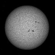 <font class="tempImageTitleThumbText">Sun In CaK And SolarContinuum Light</font><br>Stefan Korth<br>Jul 1 11:07am<br>Meerbusch, Germany.