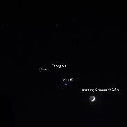 <font class="tempImageTitleThumbText">Waning Crescent, Venus, Jupiter & Mars At</font><br>Stephen Marceau<br>Nov 7 8:27pm<br>Orange N.S.W Australia