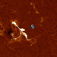 <font class="tempImageTitleThumbText">Sunspots AR 4479 Flaring (M5)</font><br>Sylvain Weiller<br>Jun 30 2:07pm<br>Jerusalem, Israel