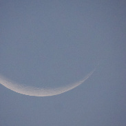<font class="tempImageTitleThumbText">The Moon This Morning (7 AM)</font><br>Sylvain Weiller<br>Jul 12 5:01am<br>Jerusalem, Israel