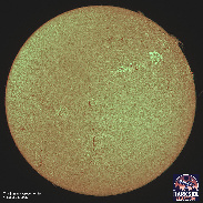<font class="tempImageTitleThumbText">Todays Sun In Hydrogen Alpha</font><br>Tom Wildoner<br>Oct 21 5:09pm<br>Weatherly, PA, USA