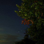 <font class="tempImageTitleThumbText">Kiss Between Jupiter And Venus</font><br>Walter Riva<br>Jun 8 11:21pm<br>Righi Astronomical Observatory,