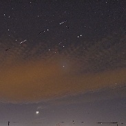 <font class="tempImageTitleThumbText">Crescent Moon, Venus, Mars, Jupiter, ISS </font><br>Wolfgang Muehle<br>Nov 9 2:39pm<br>Stuttgart, Germany
