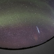 <font class="tempImageTitleThumbText">Geminid Fireball And Aurora</font><br>Yuichi Takasaka<br>Dec 14 4:24pm<br>Yellowknife, Northwest Territor