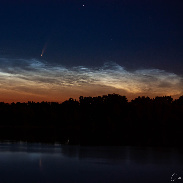<font class="tempImageTitleThumbText">C/2020 F3 NEOWISE</font><br>Zoltan Goda<br>Jul 8 8:49am<br>Baja, Hungary
